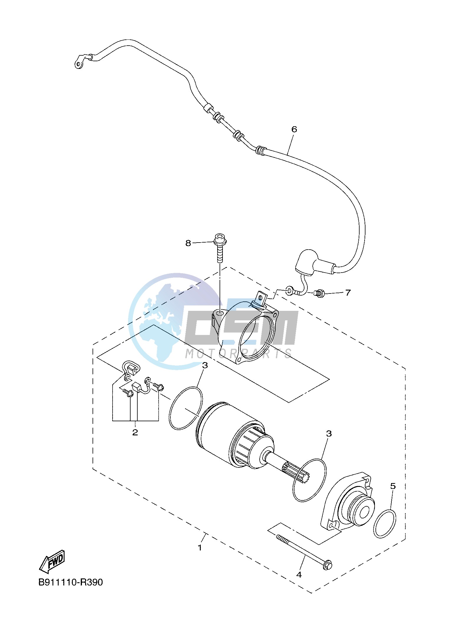 STARTING MOTOR