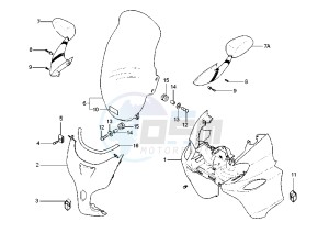 X9 250 drawing Rear Shield