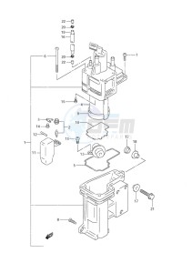 DF 60 drawing Fuel Vapor Separator