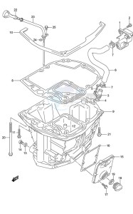 DF 150 drawing Oil Pan