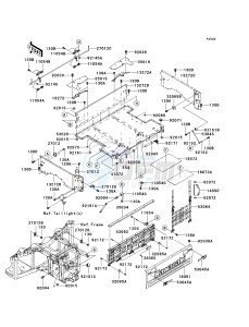 KRF 750 D [TERYX 750 4X4] (D8F) D8F drawing CARRIER-- S- -