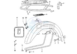 103 - 50 cc drawing REAR FENDER MVLM