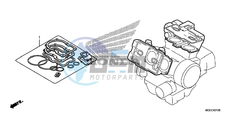 GASKET KIT A