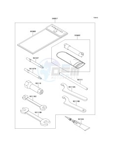 KEF 300 A [LAKOTA 300] (A6) [LAKOTA 300] drawing OWNERS TOOLS