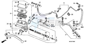 ST13009 UK - (E / MKH MME) drawing CLUTCH MASTER CYLINDER