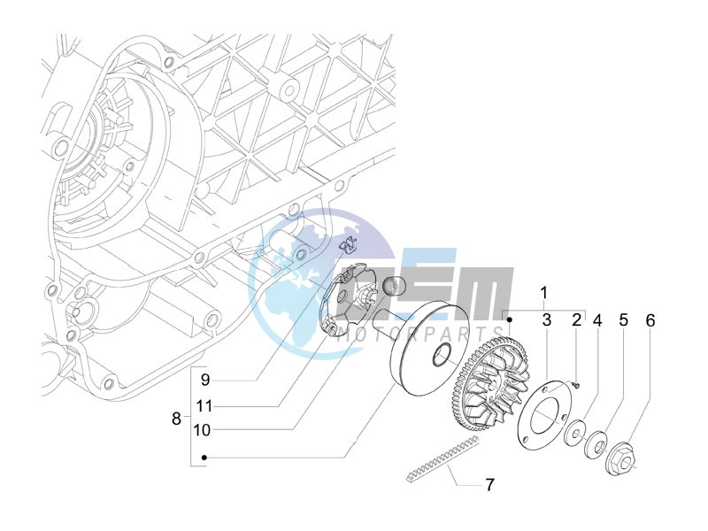 Driving pulley