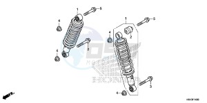 TRX500FM1F TRX500FM Europe Direct - (ED) drawing FRONT CUSHION