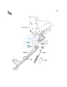 Z1000_ABS ZR1000C8F FR GB XX (EU ME A(FRICA) drawing Stand(s)