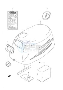 DF 6 drawing Engine Cover