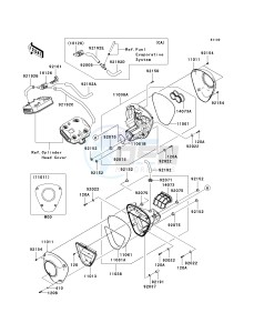 VN 1700 A [VULCAN 1700 VOYAGER] (9FA) A9F drawing AIR CLEANER