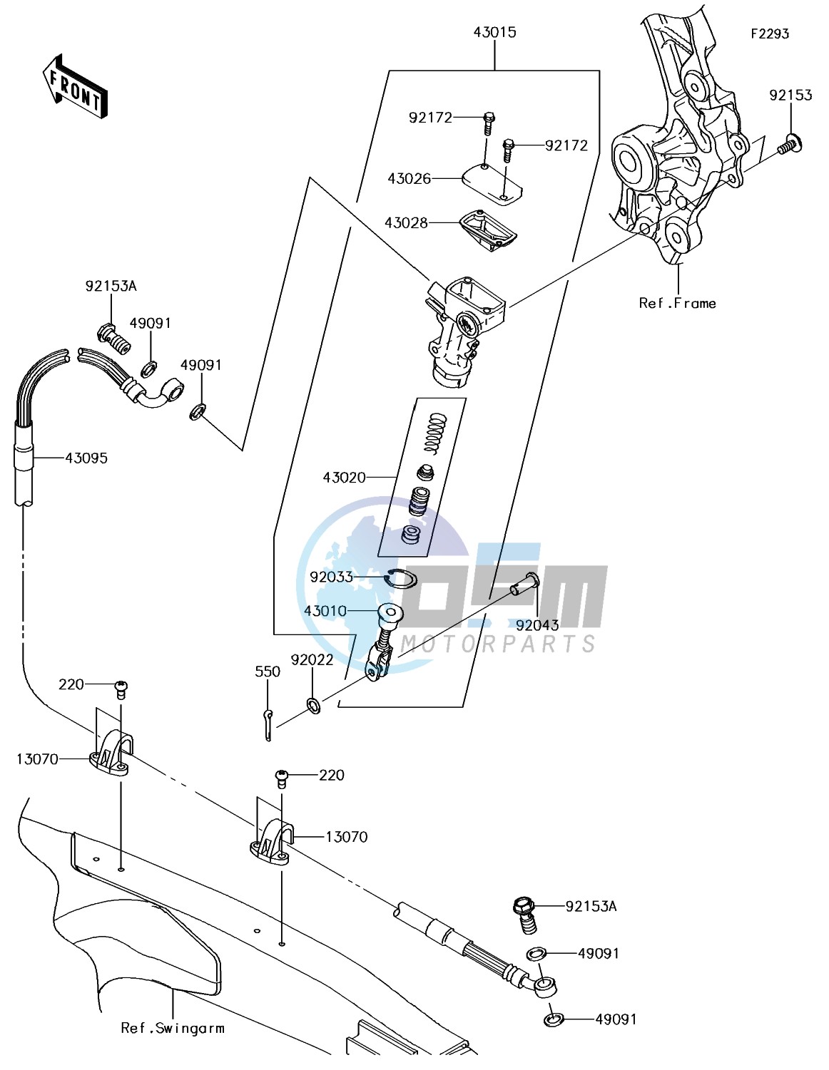 Rear Master Cylinder