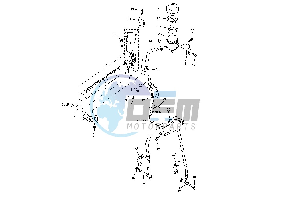 FRONT MASTER CYLINDER