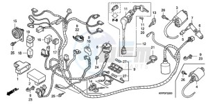 SCV100F9 Turkey - (TU) drawing WIRE HARNESS