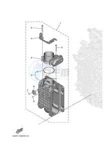 F375A drawing THROTTLE-BODY