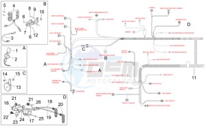 Tuono 1000 drawing Electrical system I