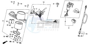 MT50S drawing SPEEDOMETER