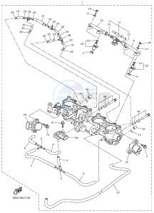 YZF-R1M 998 R6 (2KSL) drawing INTAKE 2