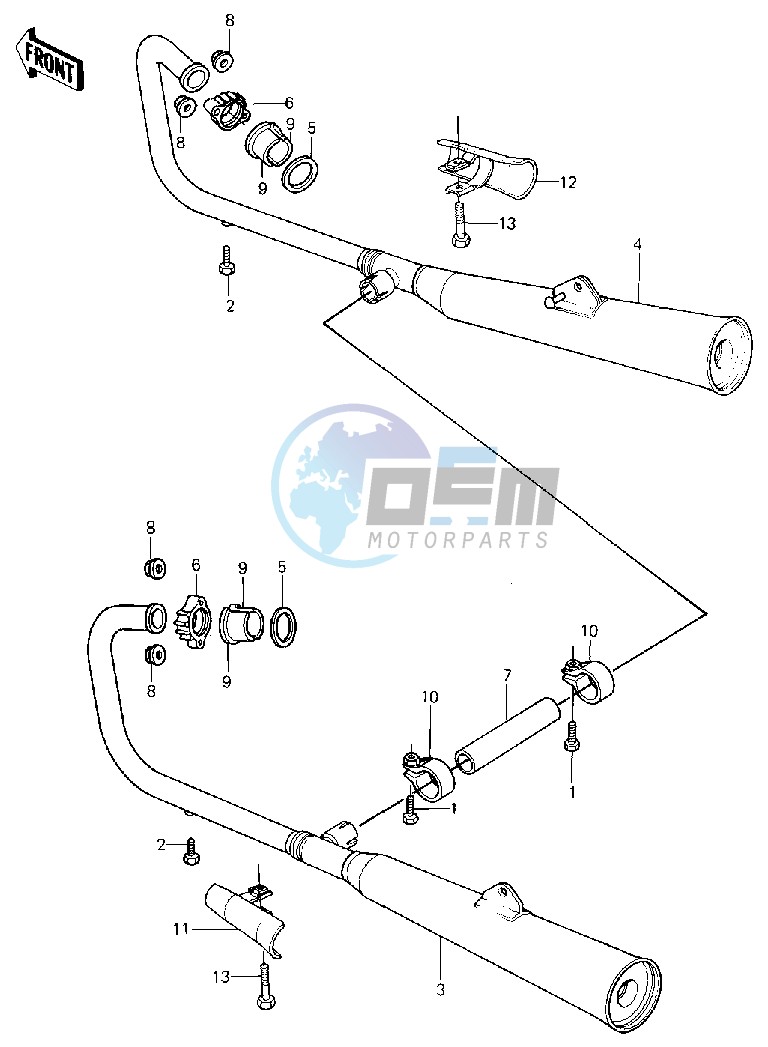 MUFFLERS -- 80 D1- -