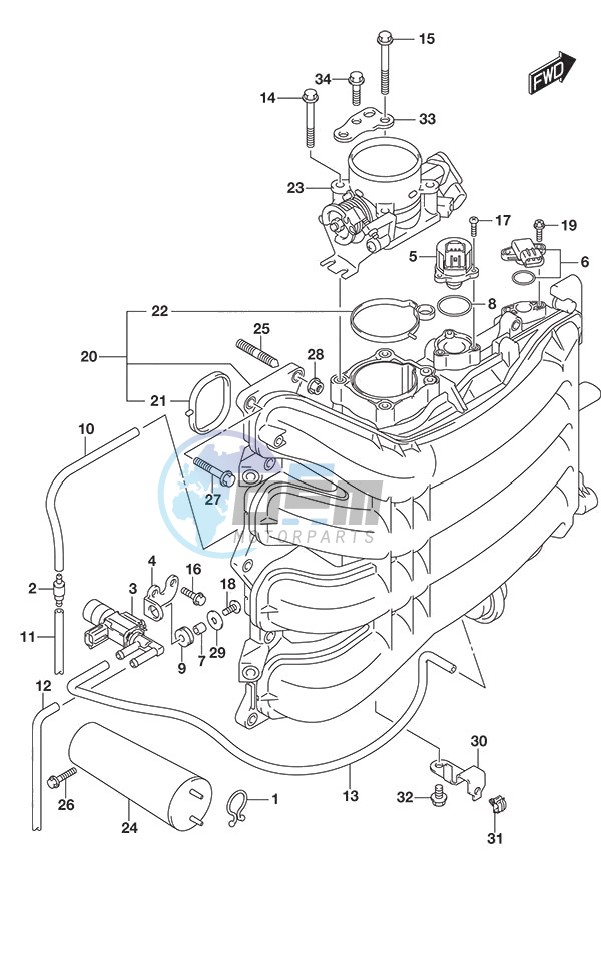 Intake Manifold/Throttle Body