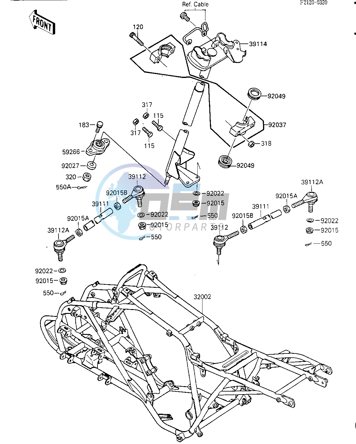 FRAME_STEERING -- KSF250-A2- -