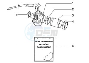 SKIPPER 125-150 drawing Caburetor Assy