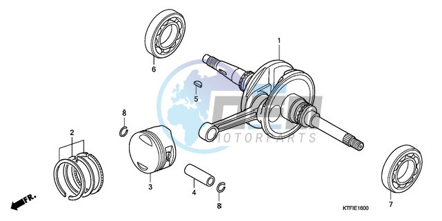 CRANKSHAFT/PISTON