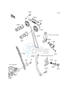 NINJA_250SL BX250AFSA XX (EU ME A(FRICA) drawing Camshaft(s)/Tensioner