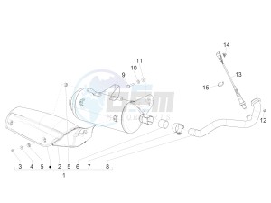 MP3 300 ie E4 LT BUSINESS - SPORT ABS (EMEA) drawing Silencer