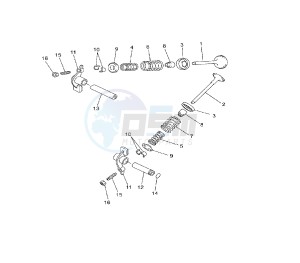 YP R X-MAX ABS 250 drawing VALVE