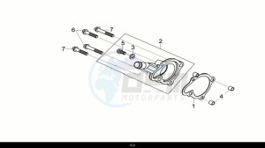 HD 300I ABS (LS30W2-EU) (E5) (M1) drawing WATER PUMP COVER