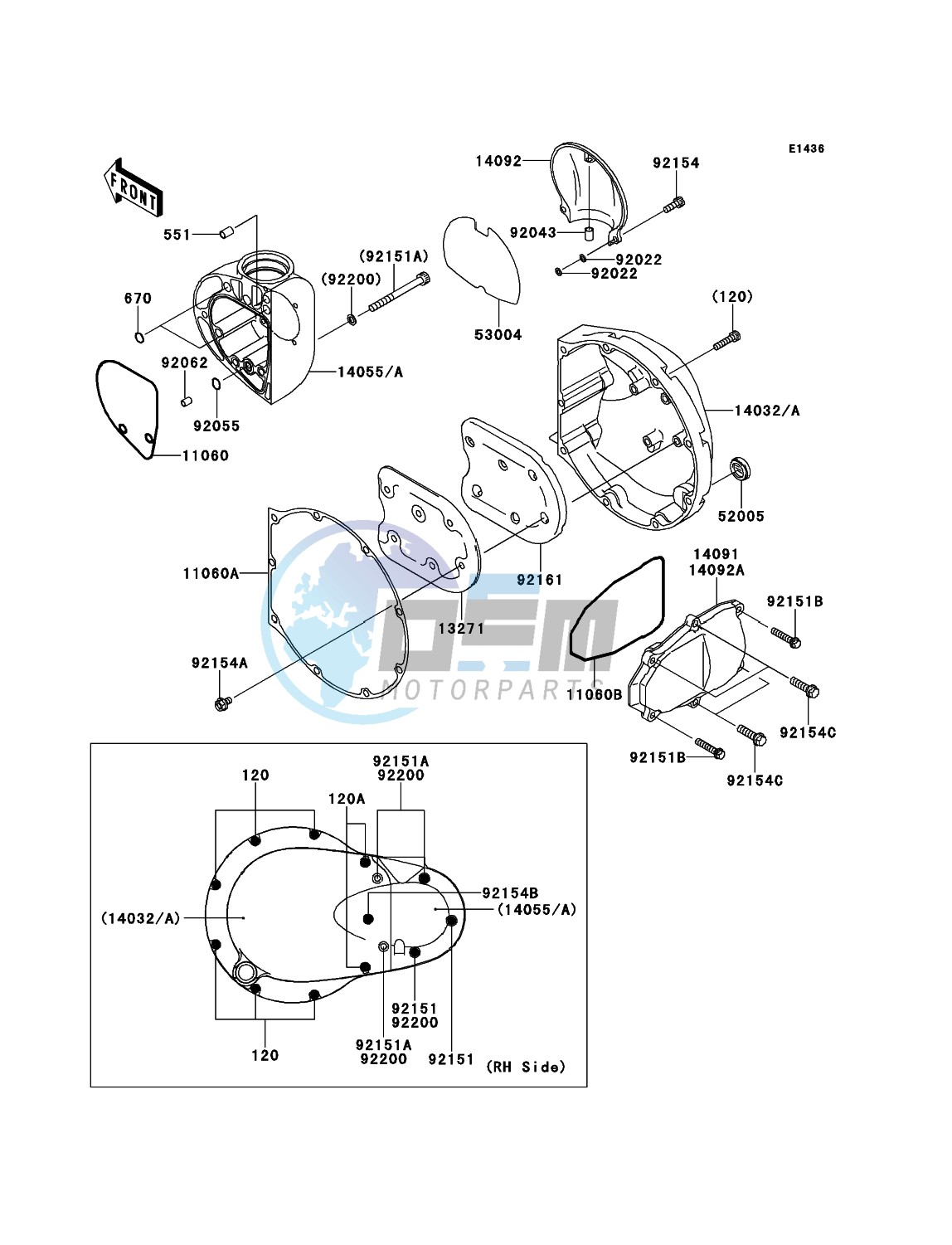 Right Engine Cover(s)