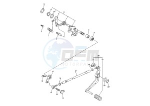 YZF R6 600 drawing SHIFT SHAFT