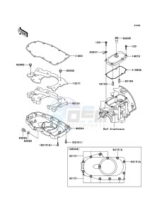 W650 EJ650C6F GB XX (EU ME A(FRICA) drawing Breather Cover/Oil Pan