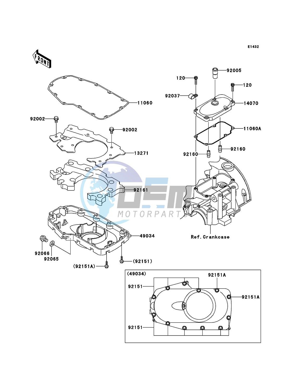 Breather Cover/Oil Pan