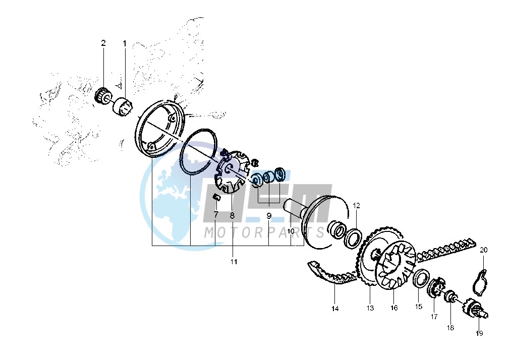 Driving pulley