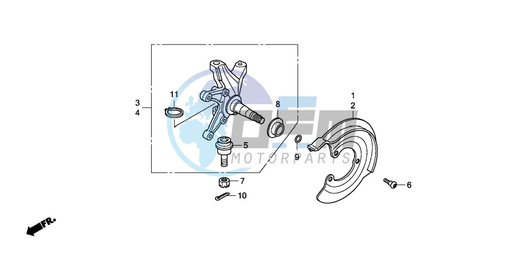 FRONT KNUCKLE (2WD)