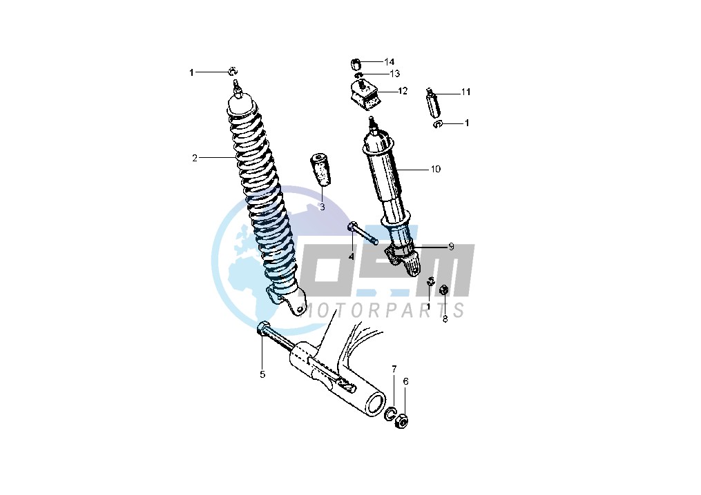 Rear Shock absorber