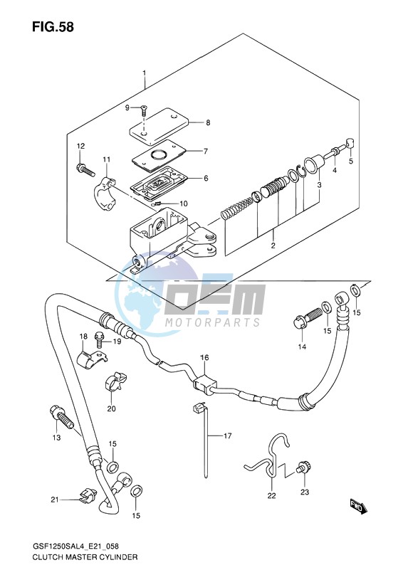 CLUTCH MASTER CYLINDER