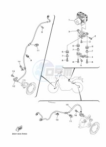 XSR900 MTM850 (BAED) drawing ELECTRICAL 3