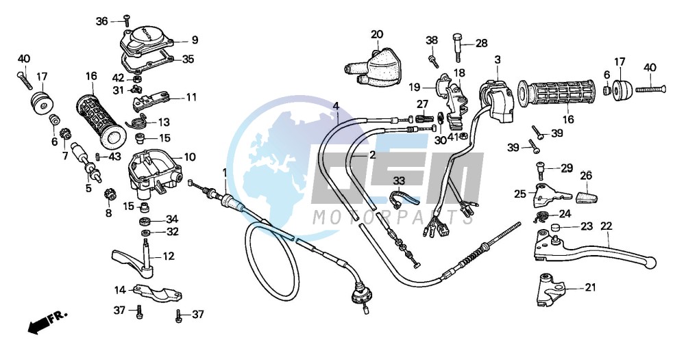 HANDLE LEVER/SWITCH/ CABLE