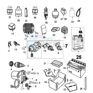 ELYSTAR IF2 EU drawing ELECTRIC PART