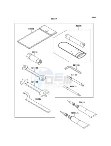 KVF750_4X4_EPS KVF750HDF EU drawing Owner's Tools