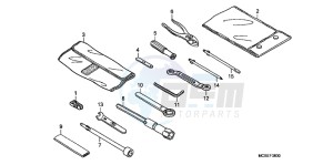 ST1300AC Pan Europoean -ST1300 CH drawing TOOLS