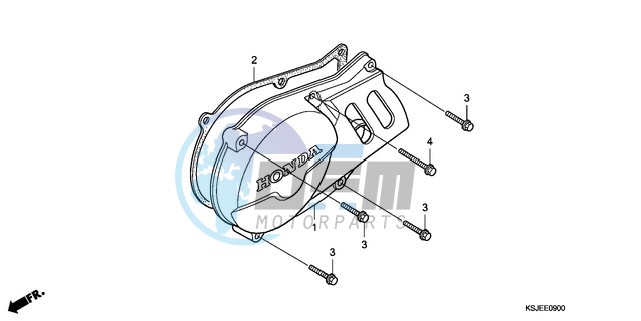 LEFT CRANKCASE COVER