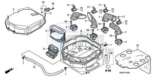 ST1300A9 Korea - (KO / ABS MME) drawing AIR CLEANER