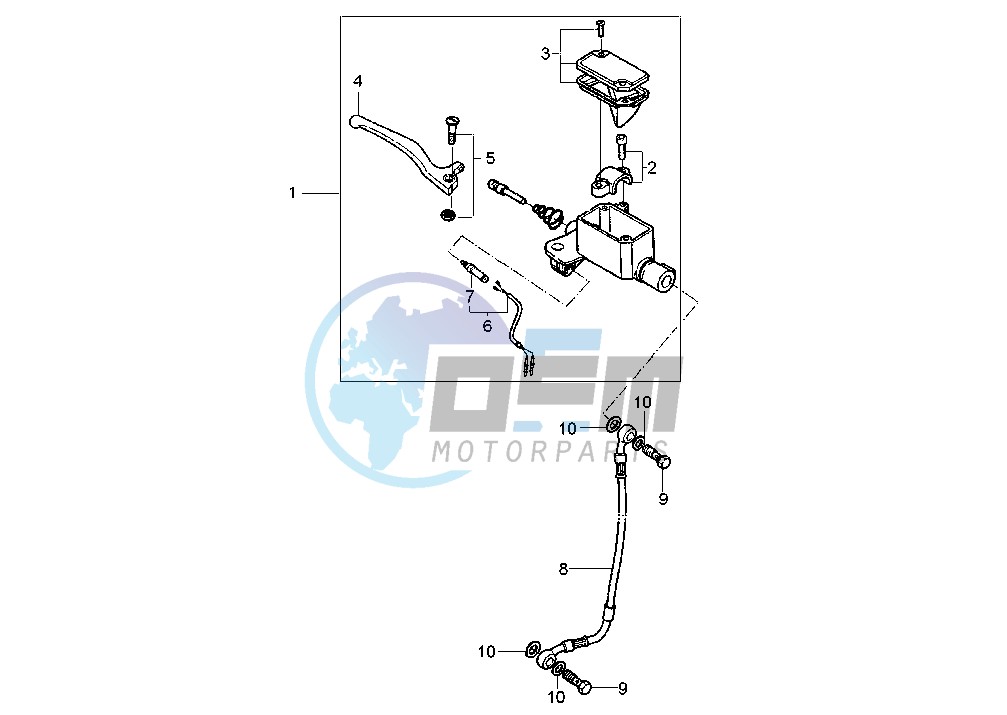 FRONT MASTER CYLINDER