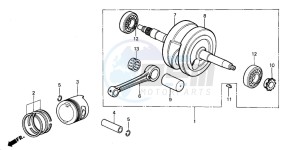 TRX90 drawing CRANKSHAFT