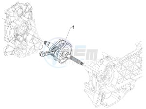 MP3 300 ie Touring drawing Crankshaft