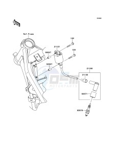 KLX125 KLX125CBF GB XX (EU ME A(FRICA) drawing Ignition System