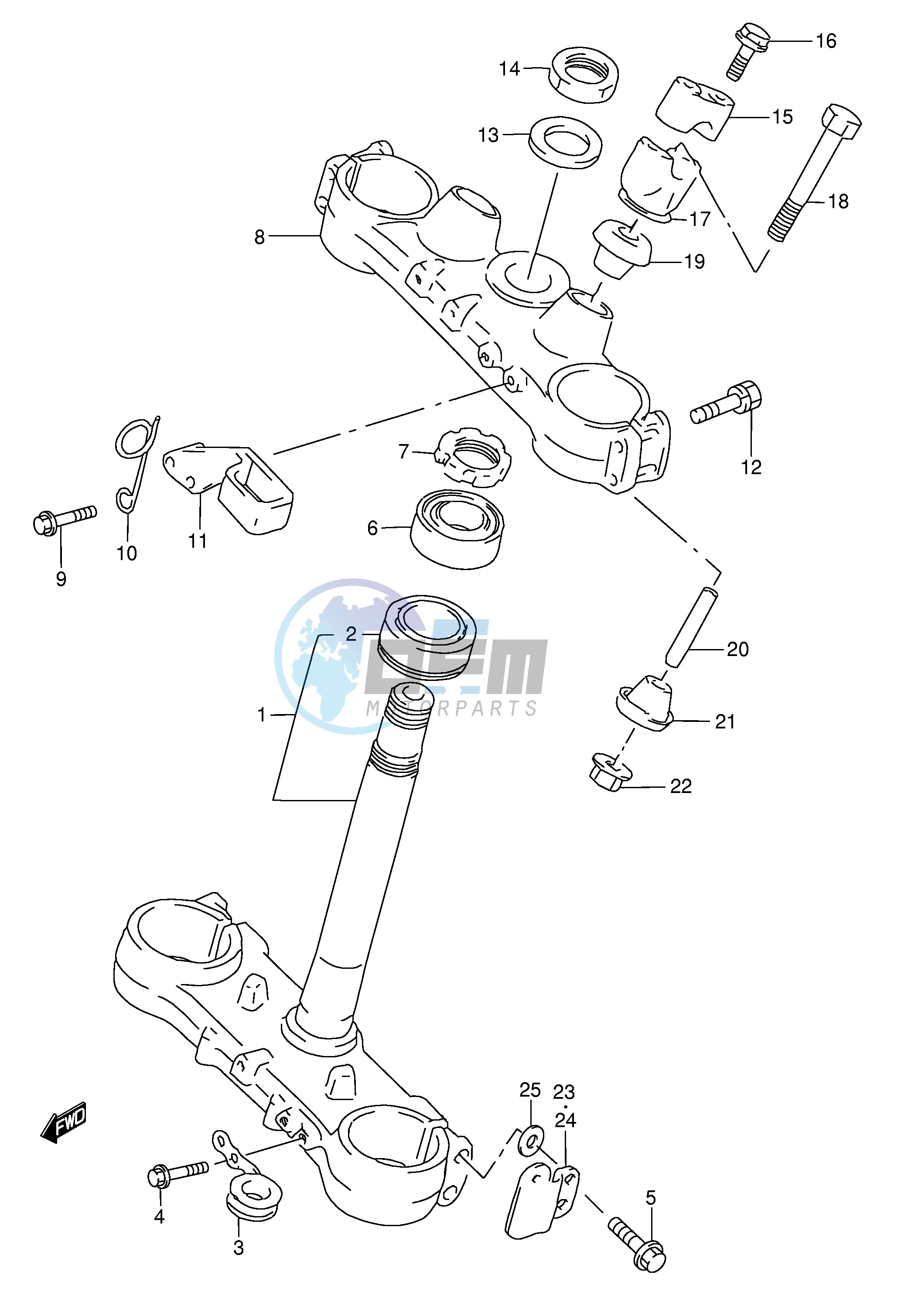 STEERING STEM